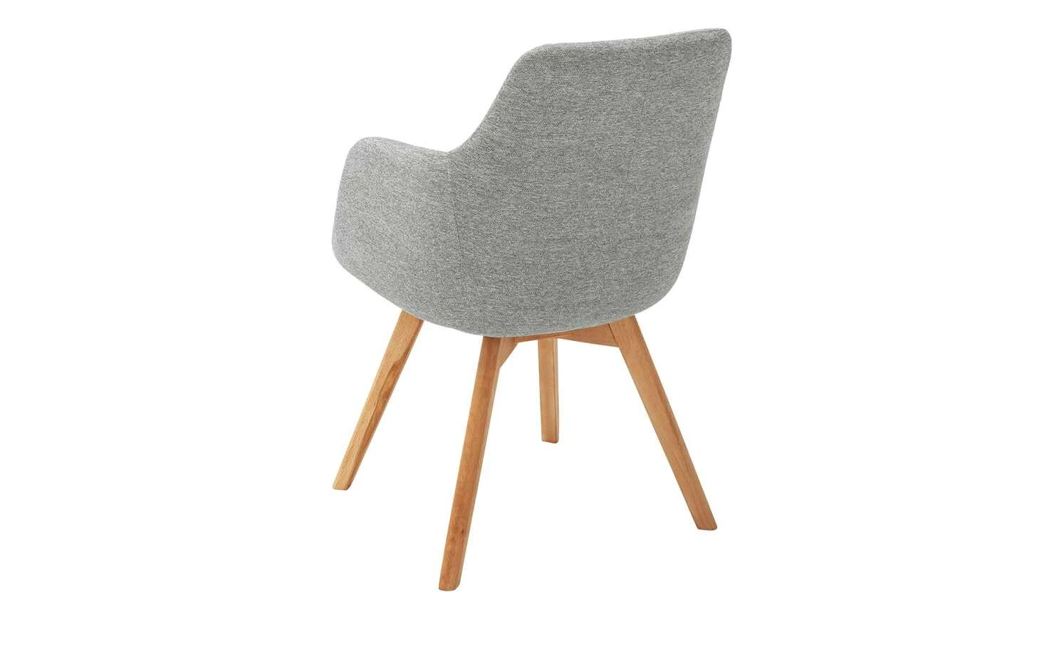 Dine + Mine Polsterstuhl Nador | Lichtgrau Akazie (Nachbildung) Nein 5 Dine + Mine Polsterstuhl Nador | Lichtgrau Akazie (Nachbildung) Nein – Bild 3