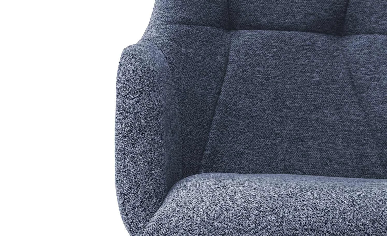 Dine + Mine Polsterstuhl Nador | Nachtblau Akazie (Nachbildung) Nein 11 Dine + Mine Polsterstuhl Nador | Nachtblau Akazie (Nachbildung) Nein – Bild 9