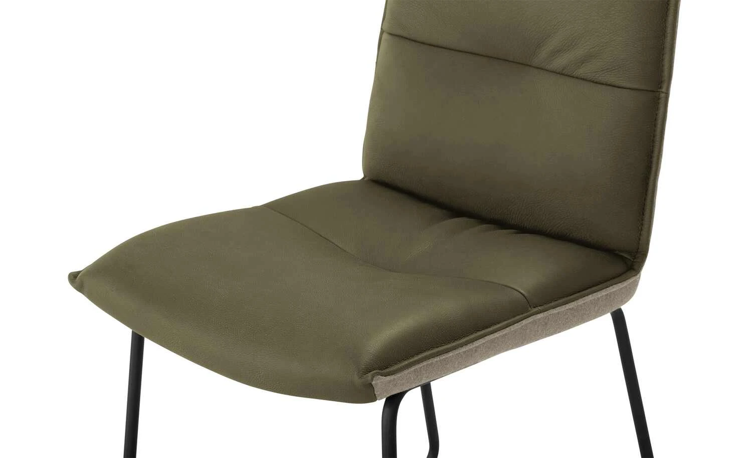 KOINOR Leder-Kufenstuhl Essay | Verde (Dunkelgrün) / Beige 8 KOINOR Leder-Kufenstuhl Essay | Verde (Dunkelgrün) / Beige – Bild 6