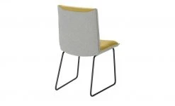 KOINOR Leder-Kufenstuhl Essay | Safran (Gelb) / Hellgrau -SitzWerk Verkaufsgeschäft 15307303 7 202206232232