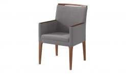 Wohnwert Polsterstuhl Botho | Kiesel (Hellgrau) Schaumstoff