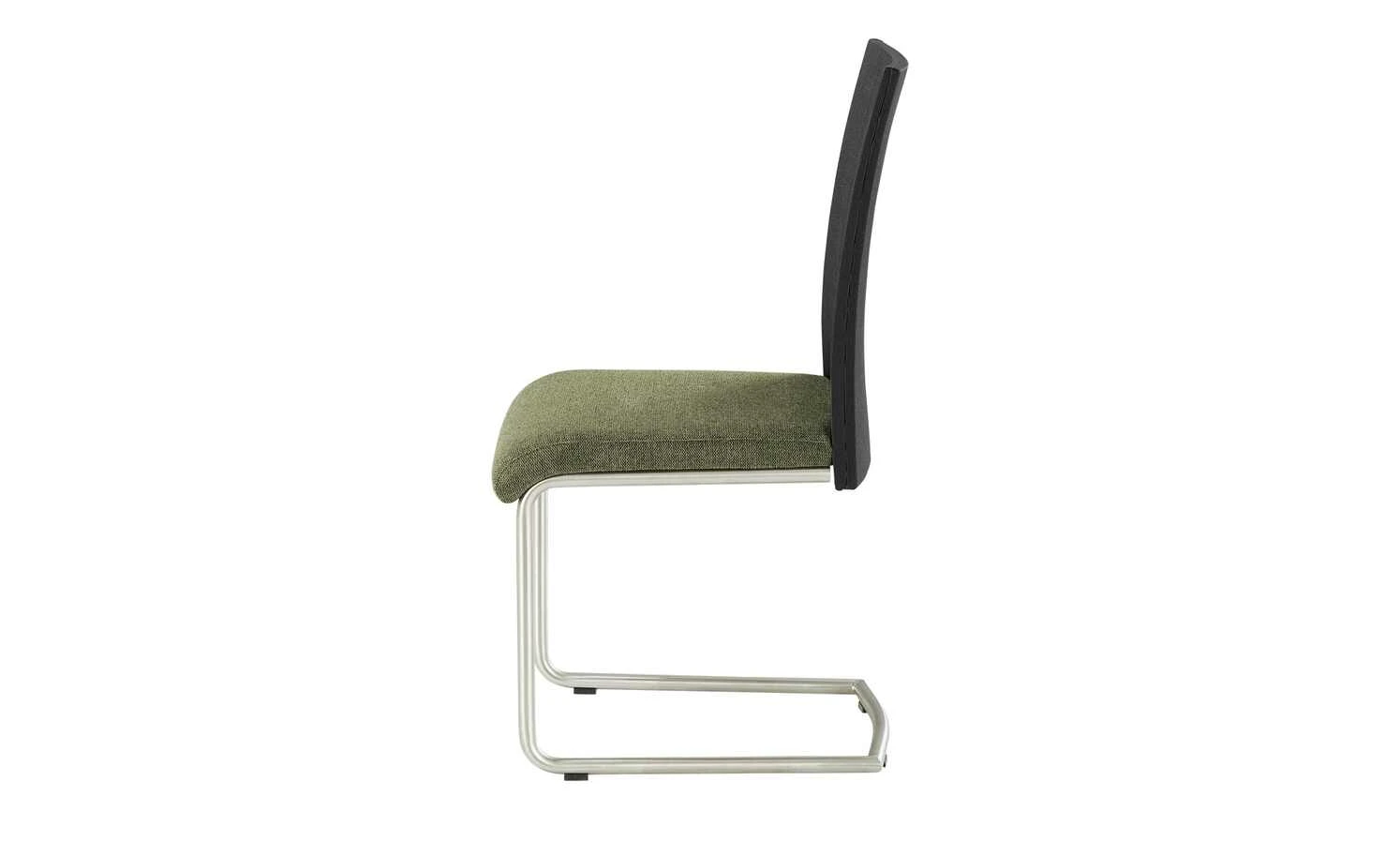 Wohnwert Freischwinger Mero | Moos (Grün) Schwarz Schaumstoff 4 Wohnwert Freischwinger Mero | Moos (Grün) Schwarz Schaumstoff – Bild 2