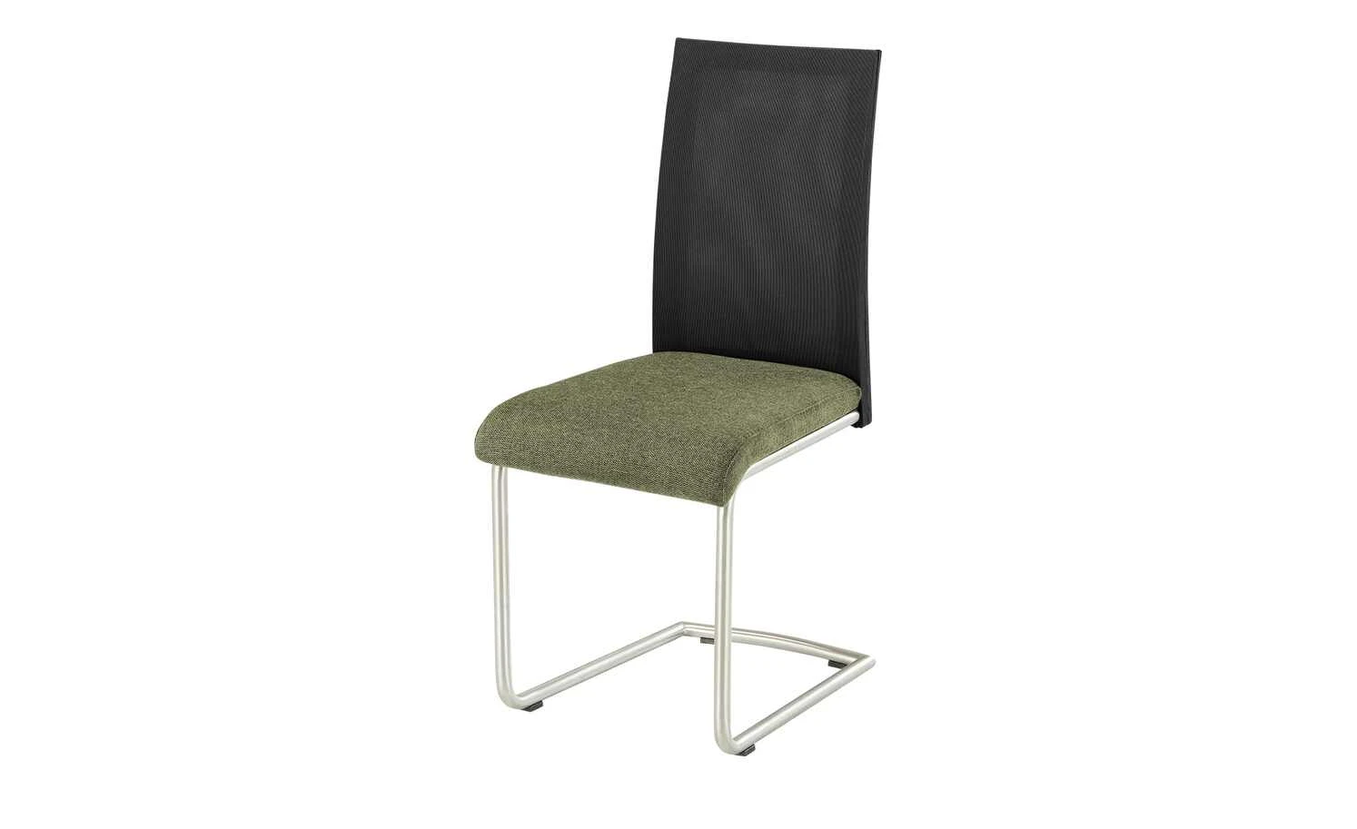 Wohnwert Freischwinger Mero | Moos (Grün) Schwarz Schaumstoff 3 Wohnwert Freischwinger Mero | Moos (Grün) Schwarz Schaumstoff