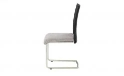 Wohnwert Freischwinger Mero | Kiesel (Hellgrau) Schwarz Schaumstoff -SitzWerk Verkaufsgeschäft 15307463 4 202207121248