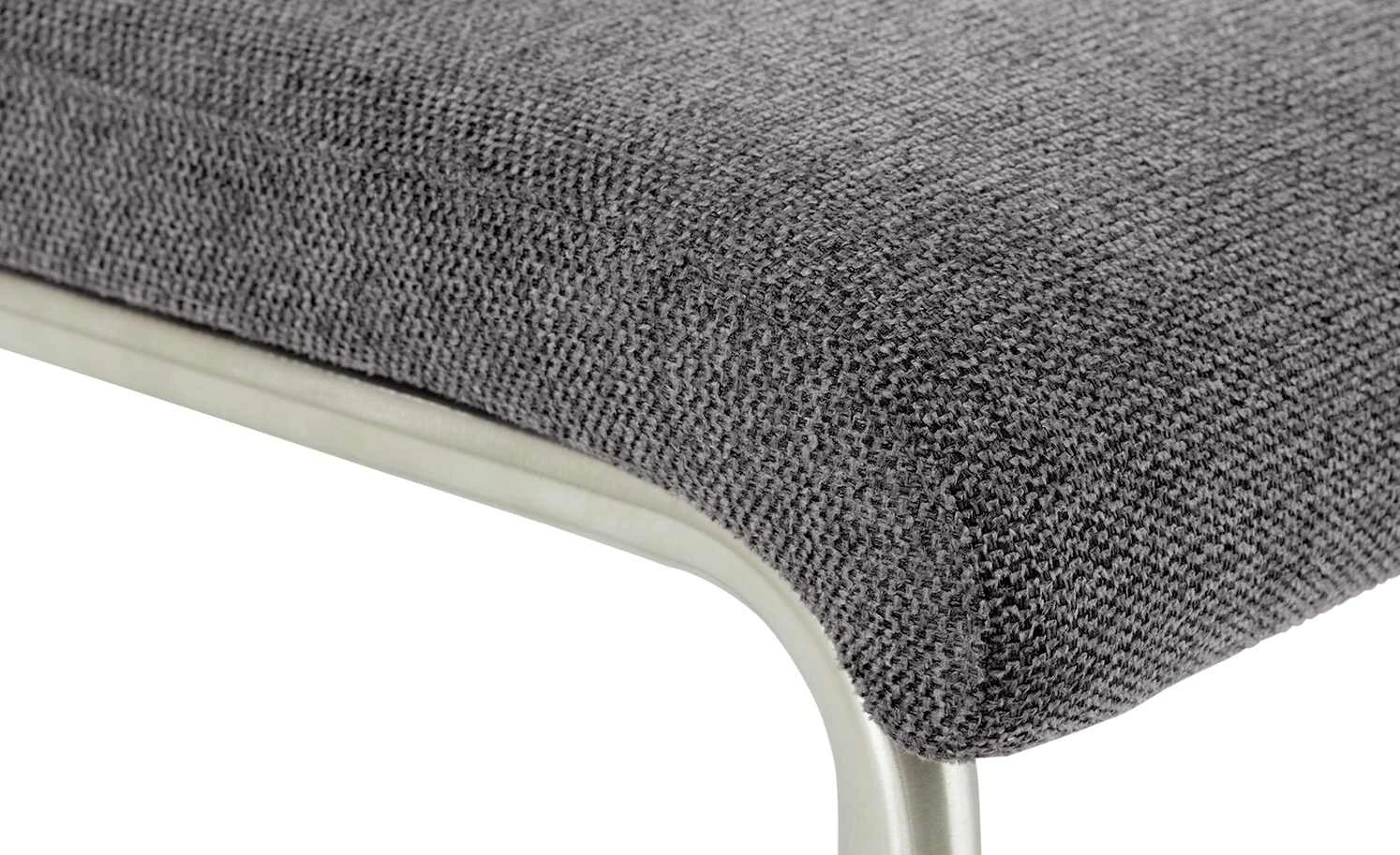 Wohnwert Freischwinger Mero | Grau Grau Federkern 8 Wohnwert Freischwinger Mero | Grau Grau Federkern – Bild 6