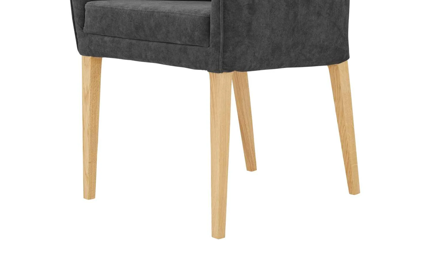 Wohnwert Polsterstuhl Aron | Steel (Grau) Schaumstoff 7 Wohnwert Polsterstuhl Aron | Steel (Grau) Schaumstoff – Bild 5