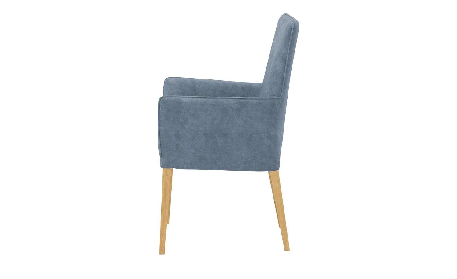 Wohnwert Polsterstuhl Aron | Ice-Blue (Hellblau) Schaumstoff 8 Wohnwert Polsterstuhl Aron | Ice-Blue (Hellblau) Schaumstoff – Bild 6