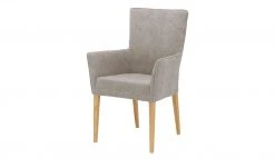 Wohnwert Polsterstuhl Aron | Taupe (Hellbraun) Schaumstoff