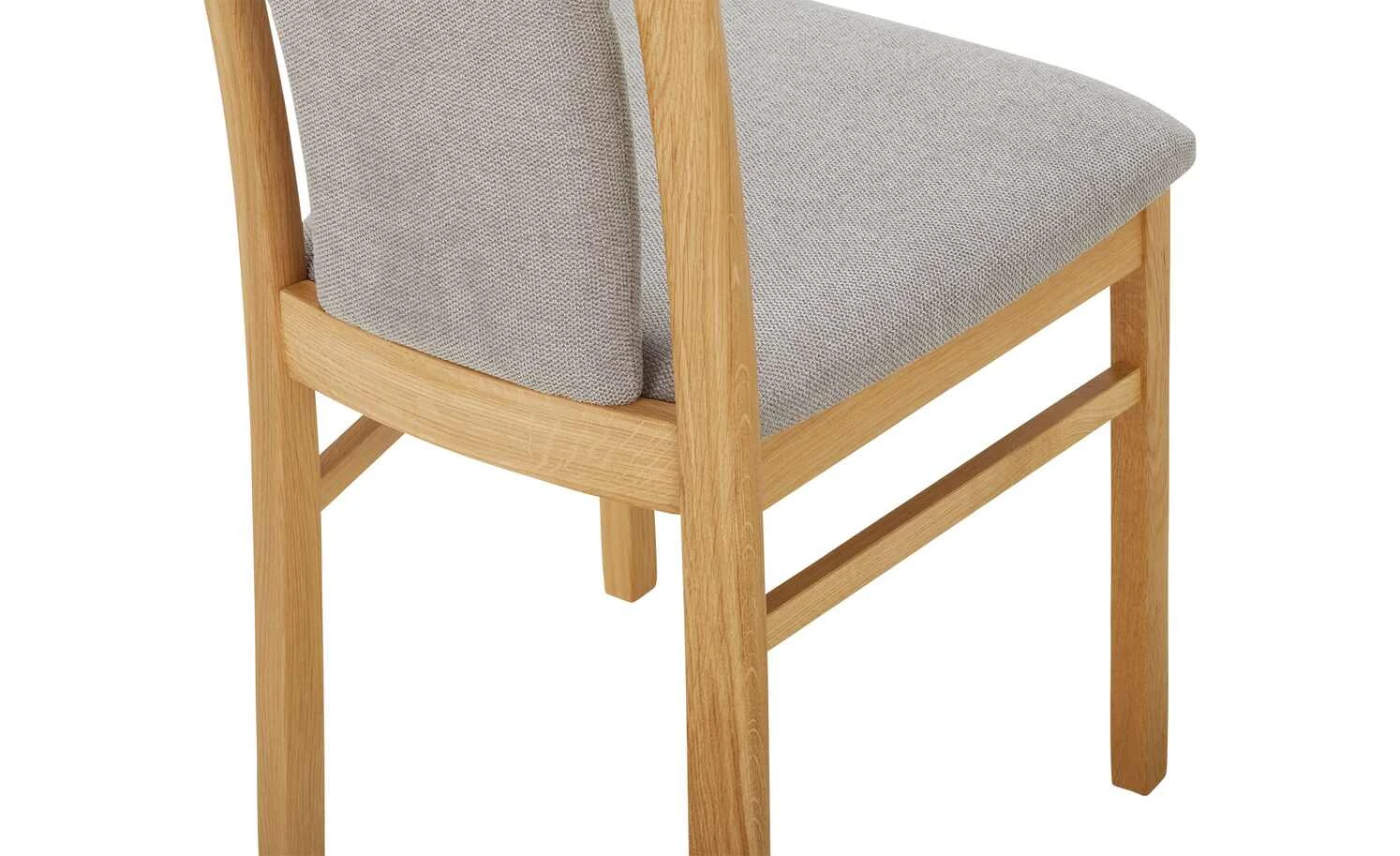 Polsterstuhl Cristal | Kiesel (Hellgrau) Nein Schaumstoff 10 Polsterstuhl Cristal | Kiesel (Hellgrau) Nein Schaumstoff – Bild 8