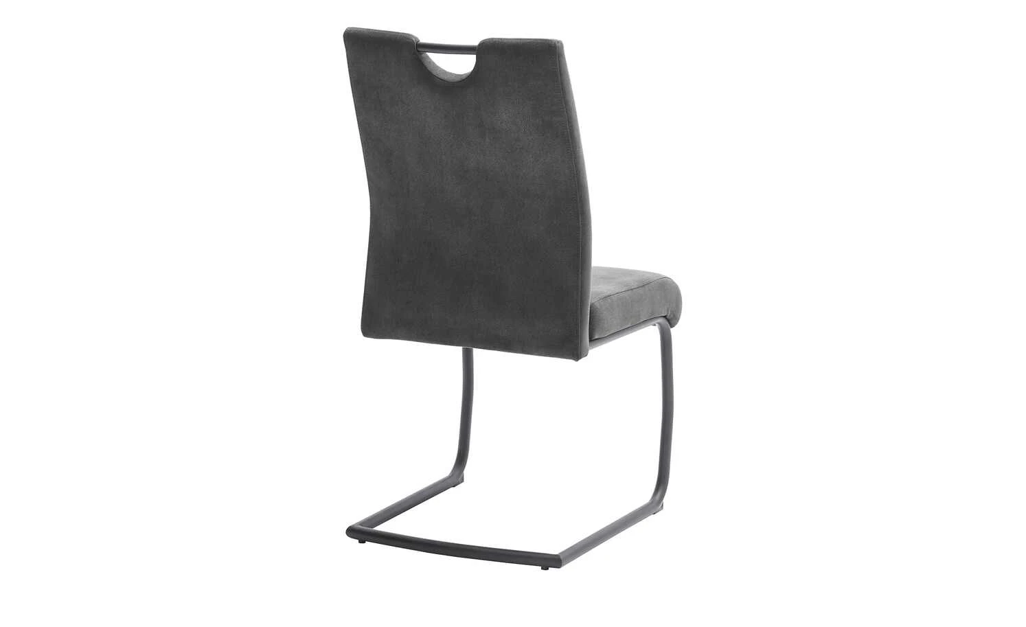 uno Polsterschwingstuhl Saros | Dunkelgrau 5 uno Polsterschwingstuhl Saros | Dunkelgrau – Bild 3