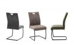 uno Polsterschwingstuhl Saros | Dunkelgrau