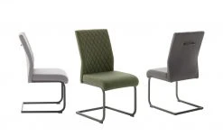 uno Freischwinger mit Griff Sari | Anthrazit