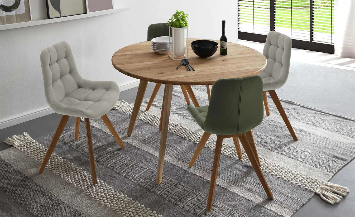 Woodford Polsterstuhl Bennet | Lichtgrau Nein 3 Woodford Polsterstuhl Bennet | Lichtgrau Nein