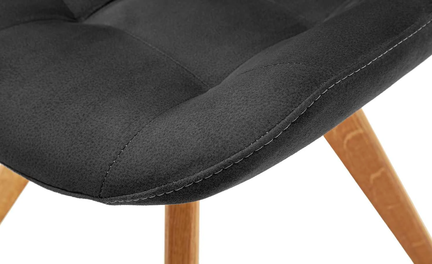 Woodford Polsterstuhl Bennet | Schwarz Ja 8 Woodford Polsterstuhl Bennet | Schwarz Ja – Bild 6