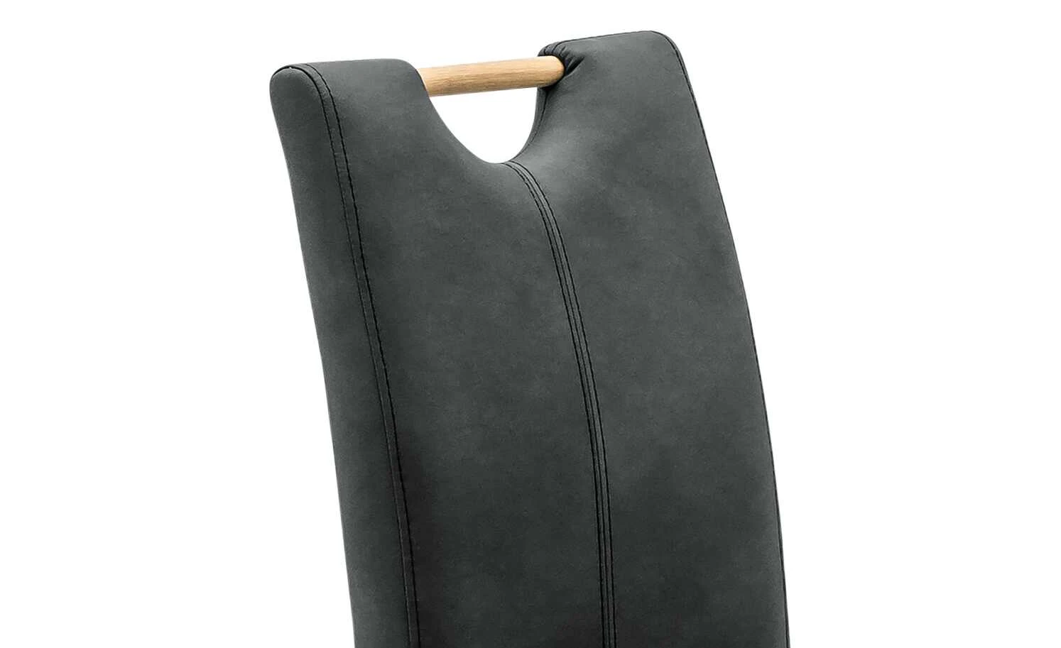 Woodford Polsterstuhl, 2er-Set Mable | Anthrazit Buche 6 Woodford Polsterstuhl, 2er-Set Mable | Anthrazit Buche – Bild 4