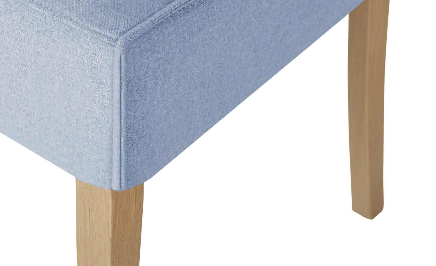 Woodford Polsterstuhl Gerda | Hellblau Eiche 9 Woodford Polsterstuhl Gerda | Hellblau Eiche – Bild 7