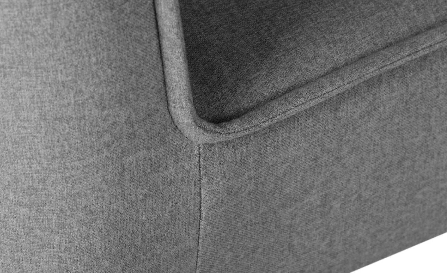 Woodford Polsterstuhl Gerda | Hellgrau Eiche 12 Woodford Polsterstuhl Gerda | Hellgrau Eiche – Bild 10