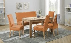 Woodford Polsterstuhl Gerda | Orange Eiche