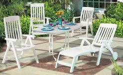 Sieger Stapelsessel Palma | Weiß